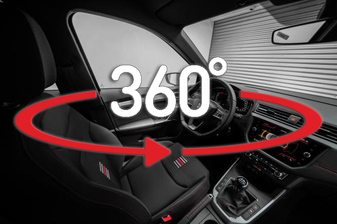 360-Grad-Ansicht Arona apego EU-Neuwagen virtuell erleben.