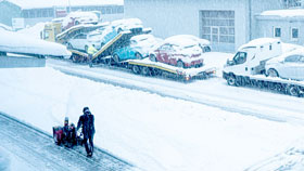 Kißlegg im Schnee 2021